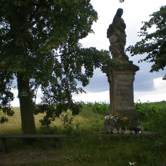 Socha svaté Markéty