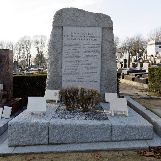 Monument aux élus martyrs de la résistance