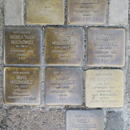 Stolperstein voor Rachla ‚Rosa‘ Moszkowicz