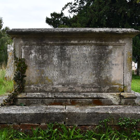 Wippell Tomb Chest 6 Metres South Of Church Of St Swithun