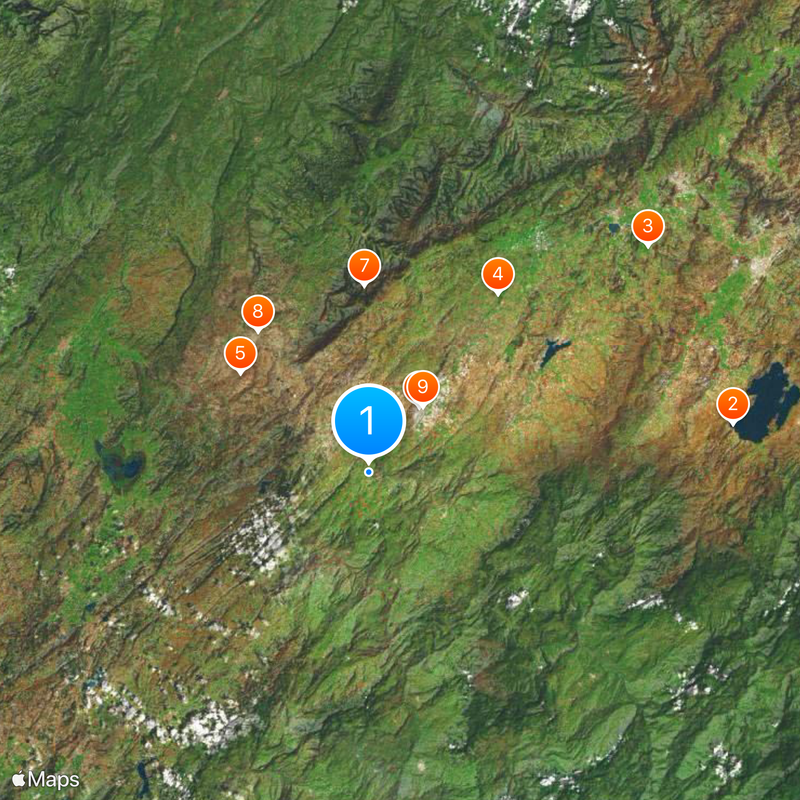 Pont de Boyacá Carte