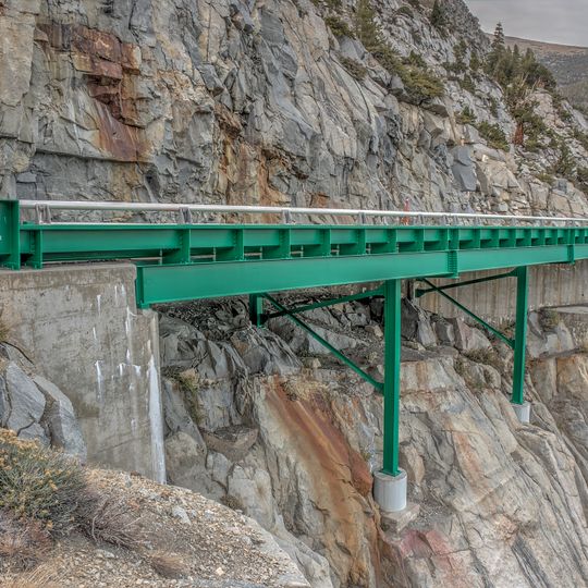 Lee Vining Canyon Bridge
