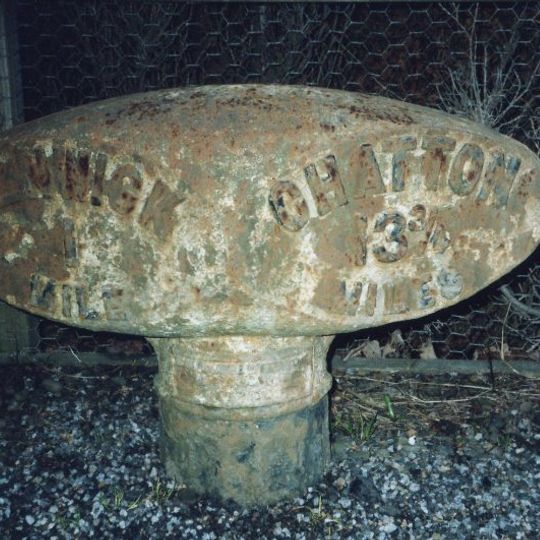 Milepost 180 Metres North Of Abbey Cottage