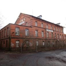 Empfangsgebäude und Fußgängertunnel des Bahnhofes Chemnitz-Hilbersdorf