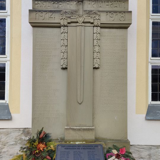 Kriegerdenkmal Frössen