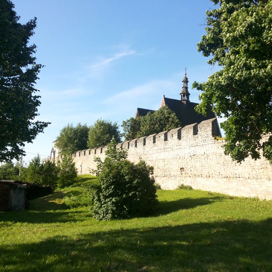 City walls in Szydłów