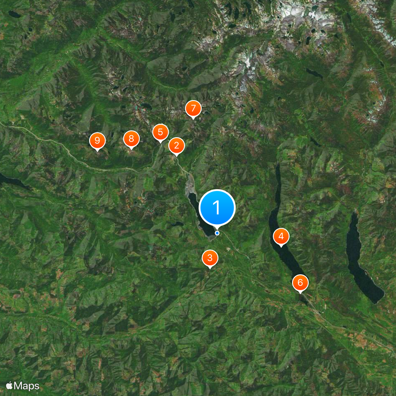 Yakima River Map