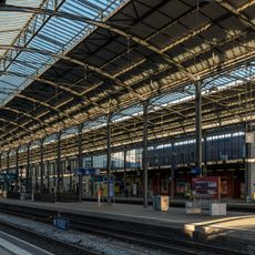 Olten train shed