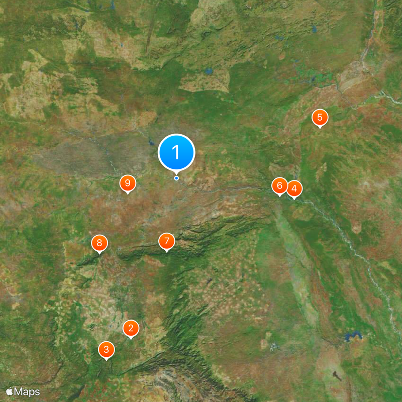 Beitbridge Map