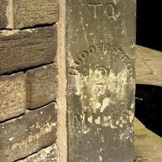 Milestone, Lindley Clock Tower, jct of Acre Street & Lidget Street, Lindley