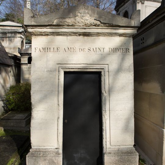 Grave of Ame de Saint Didier
