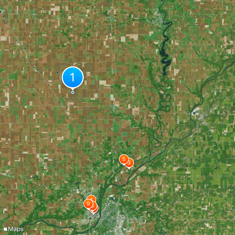Meadow Lake Wind Farm Map