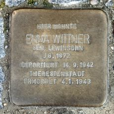 Stolperstein dedicated to Emma Wittner