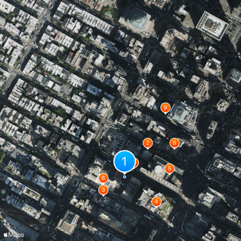 Gerald Schoenfeld Theatre Mappa