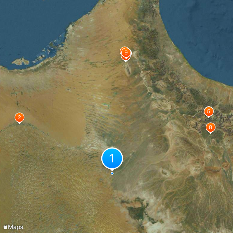 Ramlat Khaliya Map