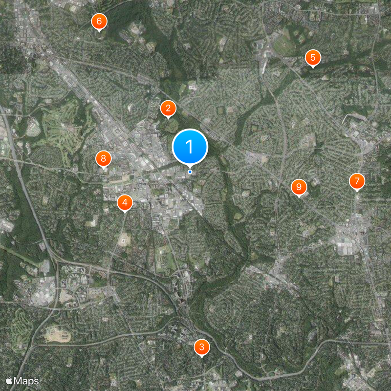Montrose Christian School Map