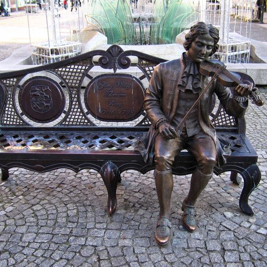 Georg Philipp Telemann Bench in Żary