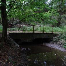 2. mostek přes Kunratický potok v areálu Thomayerovy nemocnice