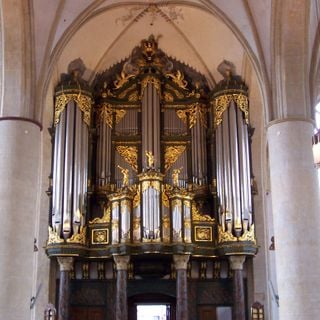 Organ in the Martinikerk at Groningen
