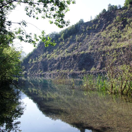 Steinbruch am Langen Köchel im Murnauer Moor