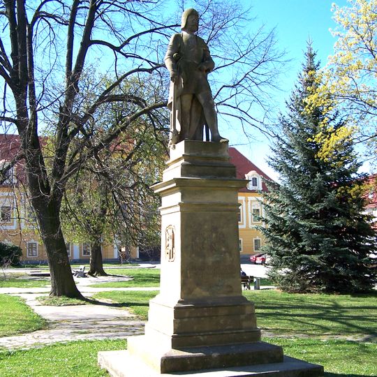 Pomník Jana Žižky z Trocnova v Borovanech