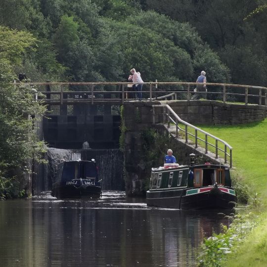 Leeds And Liverpool Canal Southern Lock At Appley Locks