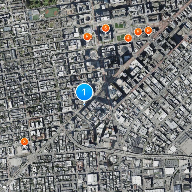 Market Street Map