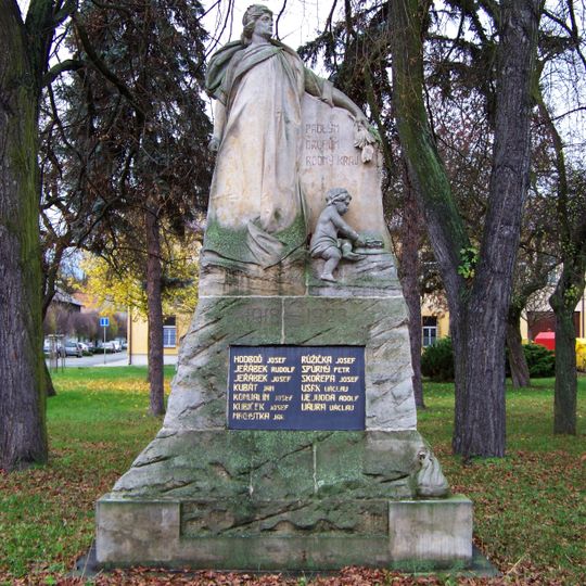 Pomník padlým v 1. světové válce v Čejetičkách