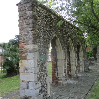 Stone Arches In Tower Gardens