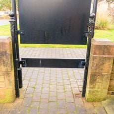 Walls And Gate To War Memorial Garden