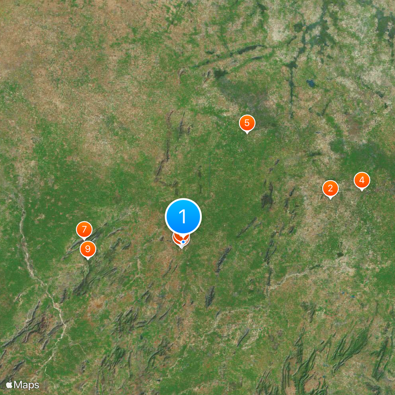 Mahendragarh district Map