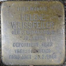 Stolperstein dedicated to Helene Weissfeiler