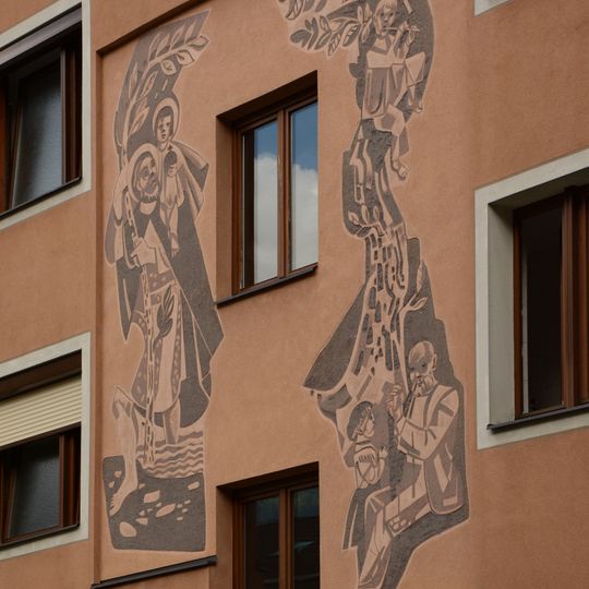 Fassadengestaltung hl. Christophorus