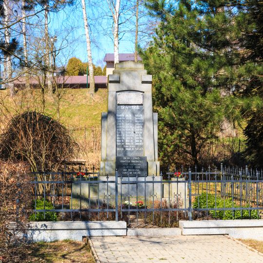 Pomník padlým v Kamenci u Poličky