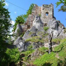 Hrad Hričov, Hričovský hrad, palác hradný