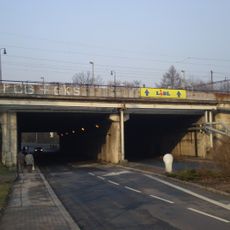 Železniční most přes ulici U Nádraží v Havířově