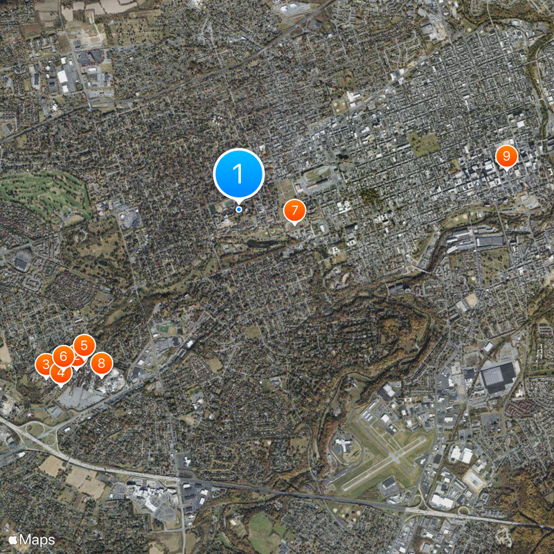 Muhlenberg College Map