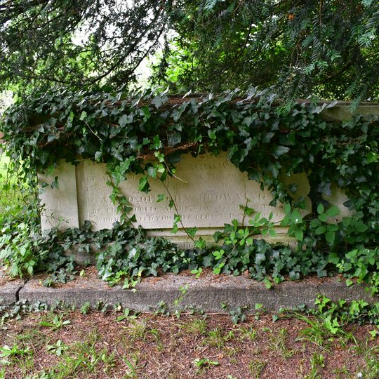 Browning Chest Tomb About 8M East Of The Chancel Of The Church Of St. Ida