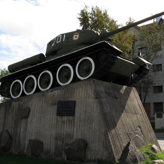 T-34-85 in Petrozavodsk