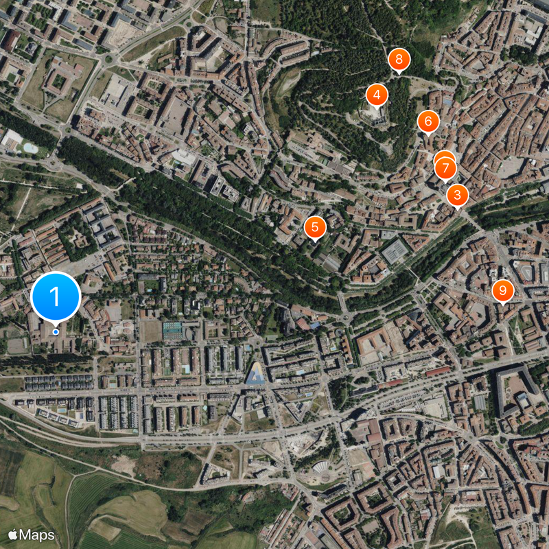 Abbey of Santa María la Real de Las Huelgas Map