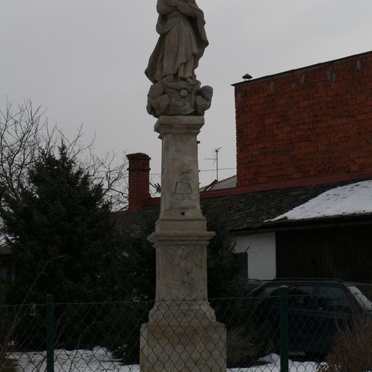 Statue of Virgin Mary in Nový Malín