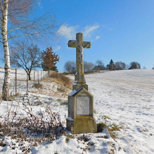 Kříž u Honzova mlýna v Novém Rychnově