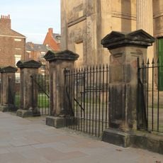 Gatepiers And Front Wall To Church Of St Andrew
