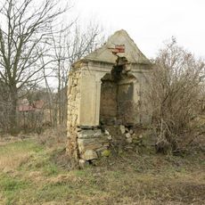 Ruina kapličky v Přečaplech