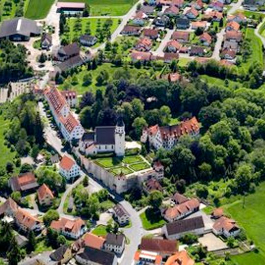 Baumgruppe im Schloßpark