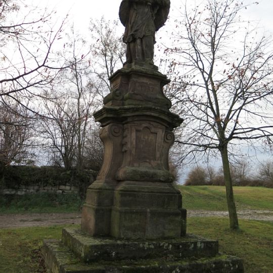 Statue of John of Nepomuk in Černuc