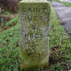 Milestone, Opposite St Mary's Green