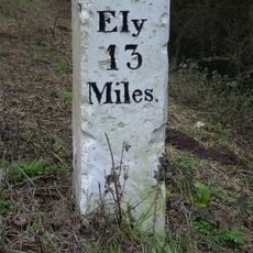Milestone, opp. 'Riga', Bluntisham Road