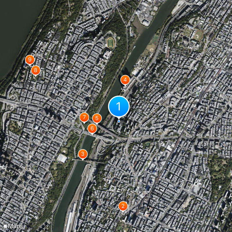 1520 Sedgwick Avenue Karte