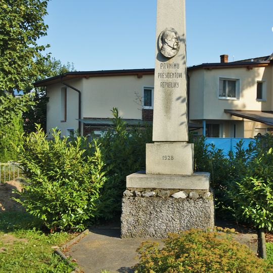 Pomník T. G. Masaryka v Chudobíně